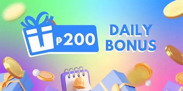 Promotional banner of colorful cartoon slot and bingo game icons in a grid with a golden Play Now button and falling coins